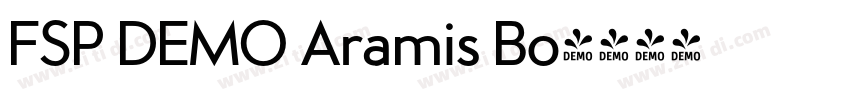 FSP DEMO Aramis Bo字体转换 FSP DEMO Aramis Bo字体转换
